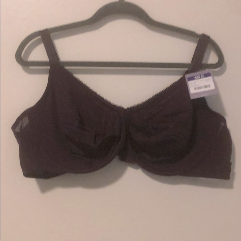 Purple bra